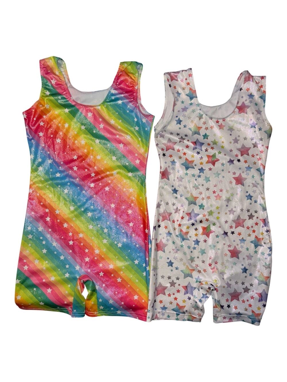 Lot of 2 Gymnastics Leotards Girls 9 10 yrs